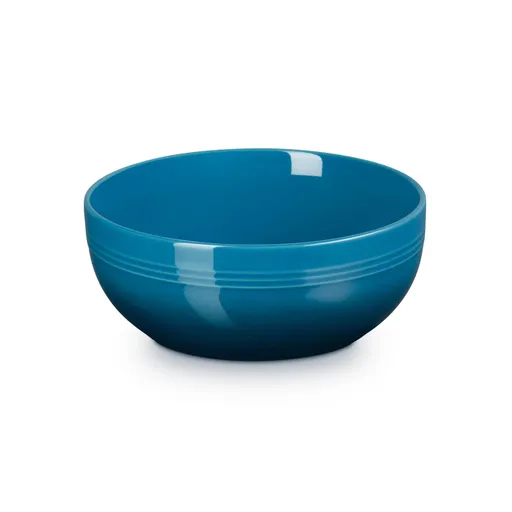 Jídelní miska COUPE 16 cm, 770 ml, DEEP TEAL, kamenina, Le Creuset