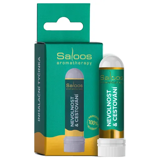 Saloos Inhalační tyčinka Nevolnost & Cestování