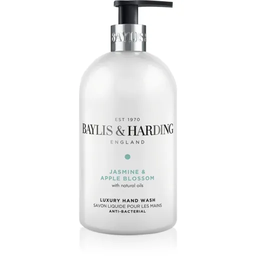 Baylis & Harding Jasmine & Apple Blossom čisticí tekuté mýdlo na ruce s antibakteriální přísadou 500 ml
