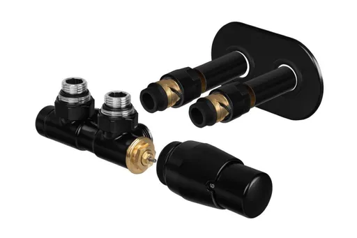 HOPA TERM-SET, středový ventil (Z4) Barva Černá , Varianta Pravá RDTERMSETRB