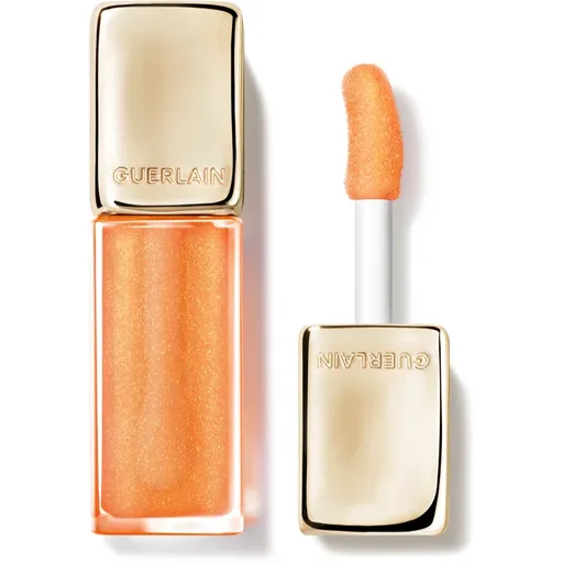 GUERLAIN KissKiss Bee Glow Oil olej na rty s medem odstín 389 Sparkling Peach 9.5 ml