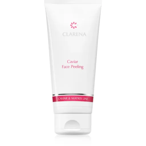 Clarena Caviar & Matrix Line pleťový peeling s kaviárem 200 ml
