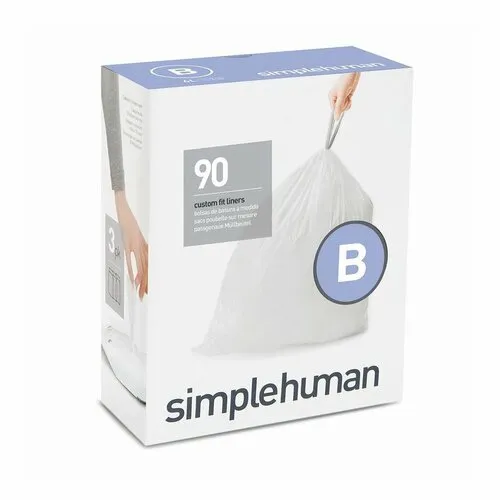 Simplehuman Sáčky do odpadkového koše B 6 l, 90 ks, 60 ks