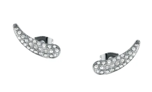 Morellato Třpytivé podélné náušnice z oceli Design SAYP12