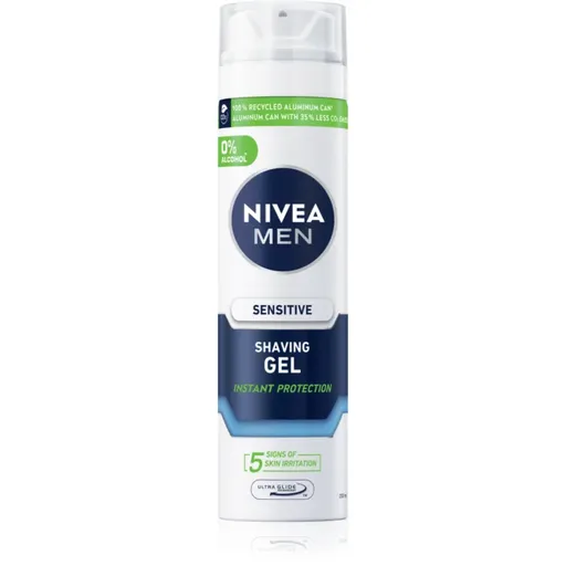 NIVEA MEN Sensitive gel na holení pro citlivou pleť pro muže 200 ml