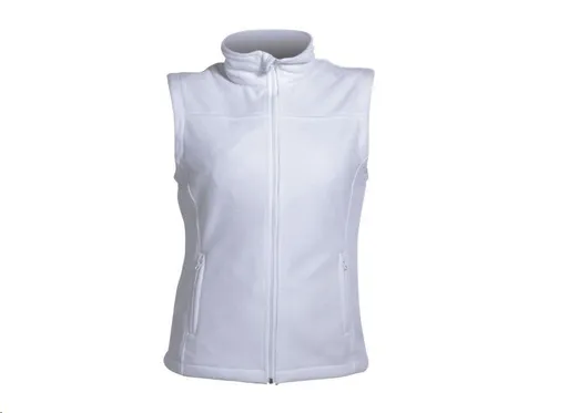 VORMA LADY fleecová vesta bílá S