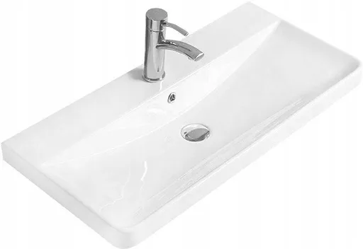 MEXEN Dagna umyvadlo na desku 81x39cm bílá (21998000) 2. jakost