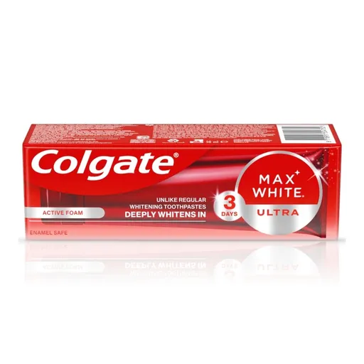 Colgate Max White Ultra Active Foam zubní pasta 50 ml