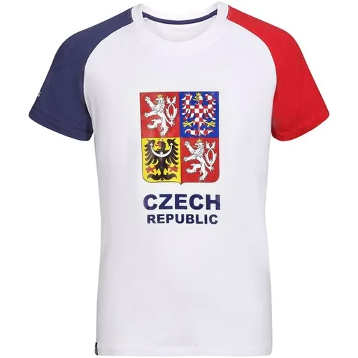 Střída CZECH T-SHIRT JR Dětské triko, bílá, velikost 164-170