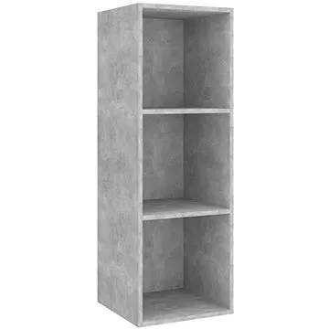 SHUMEE nástěnná betonově šedá, 37 × 37 × 107 cm (805484)