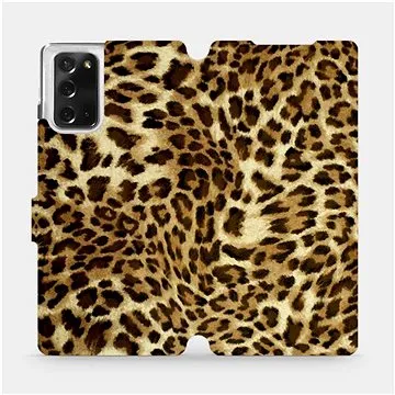 Flipové pouzdro na mobil Samsung Galaxy Note 20 - VA33P Leopardí vzor (5903516332939)