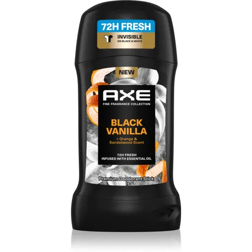 Axe Black Vanilla tuhý deodorant pro muže 50 ml