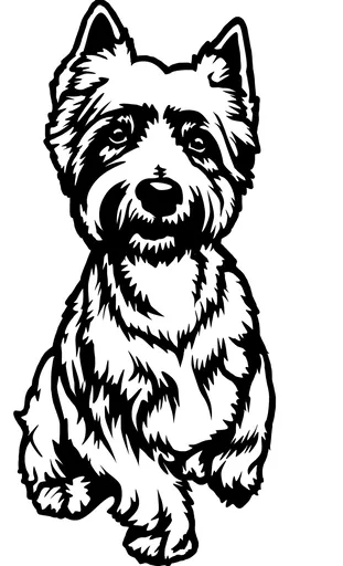 Vsepropejska West highland teriér 3 dřevěná dekorace na zeď Rozměr (cm): 38 x 23