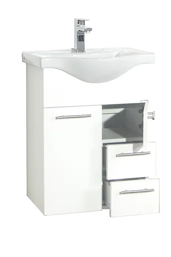 VCM 2dílná umyvadlová skříňka Lisalo L, bílá