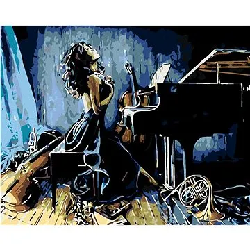 Malování podle čísel - Umělkyně (HRAmal00255nad)