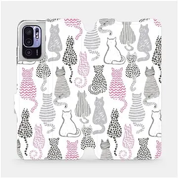 Mobiwear flip pouzdro pro Xiaomi Redmi Note 10 5G - MX01S (5903516823369)