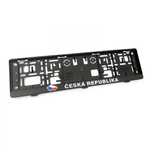 Podložky pod SPZ (3D, Česká Republika, 2ks)