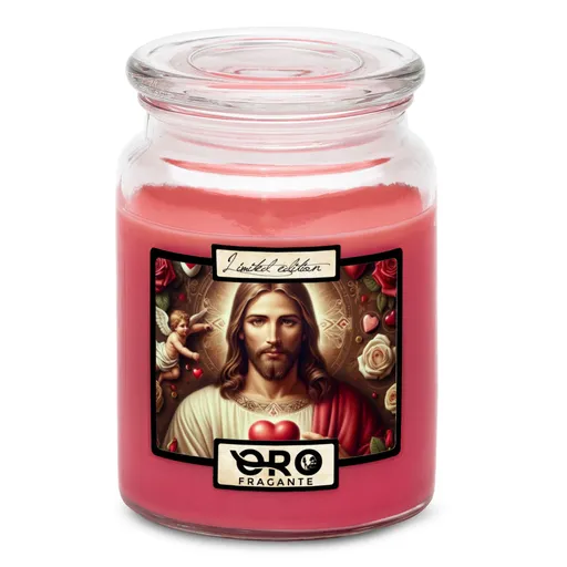 Svíčka Dárce lásky (Vůně svíčky: Višně v čokoládě)