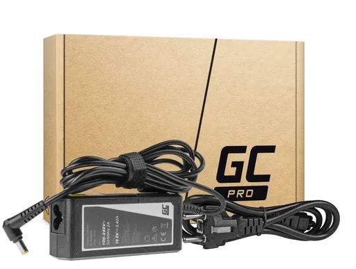 Green Cell PRO Charger / AC Adapter 19V 3.42A 65W for Acer Aspire 5741G 5742 5742G E1-521 E1-531 E1-531G E1-570 E1-571 E1-571G