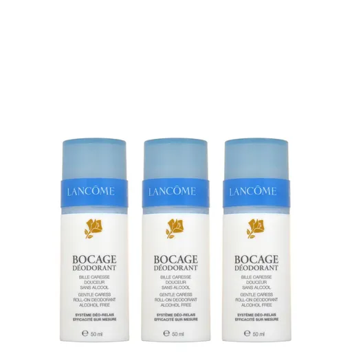 Lancôme Sada roll-on deodorantů Bocage (Gentle Caress Roll-on Deodorant) 3 x 50 ml