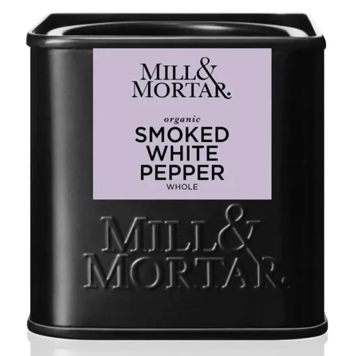 Bio uzený bílý pepř 50 g, celý, Mill