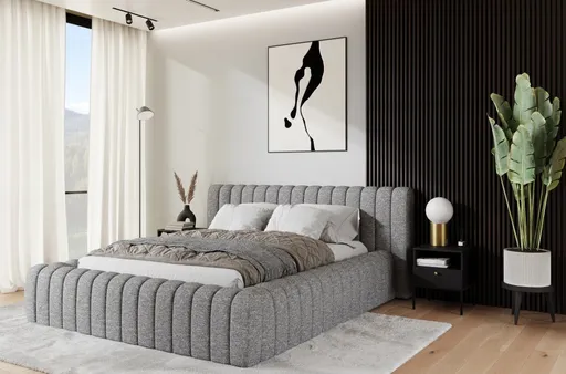 Carilla postel + kovový rám/plynový píst/kontejner 140x200