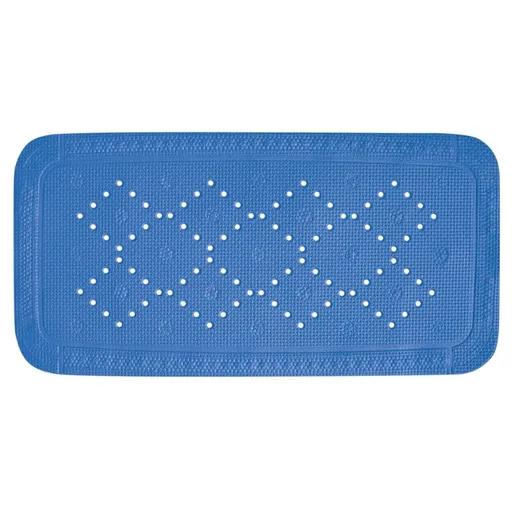 Spirella Protiskluzová podložka do vany ALASKA, modrá, 71 x 36 cm