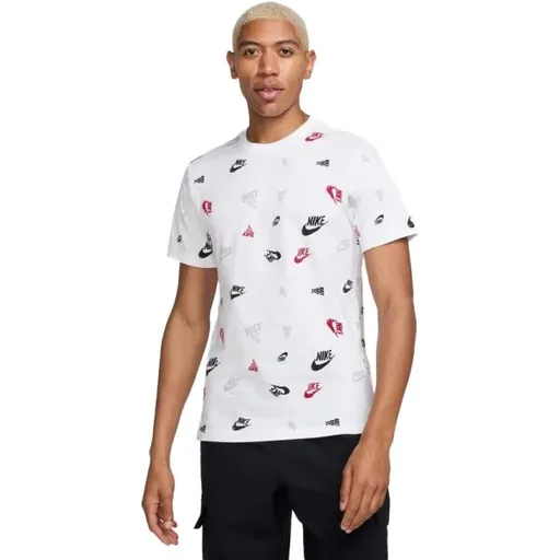 Nike SPORTSWEAR TEE Pánské triko, bílá, velikost XXL