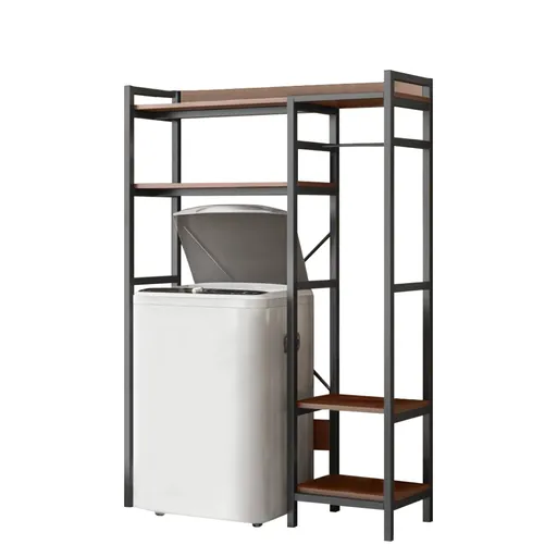 Regál nad pračku DELSIN, dub tmavý