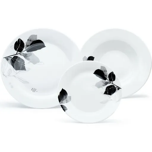 Arôme Home 18dílná jídelní sada Lípa, extra bílá