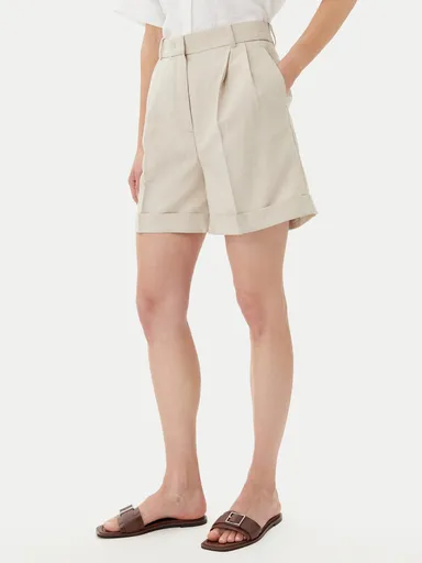 Tommy Hilfiger dámské béžové šortky WW0WW44767 36