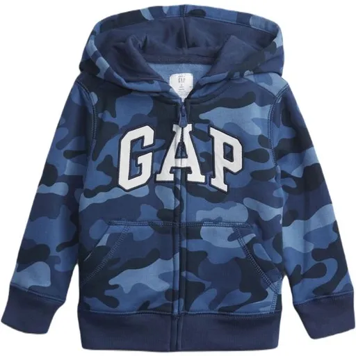 GAP V-PRNT Dětská mikina, modrá, velikost 4Y