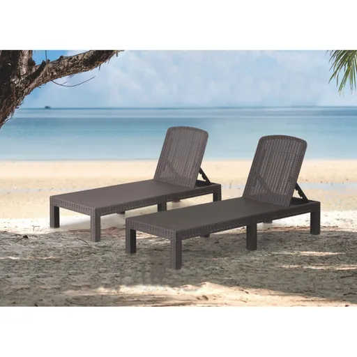 Skládací zahradní lehátko KELEO Tempo Kondela