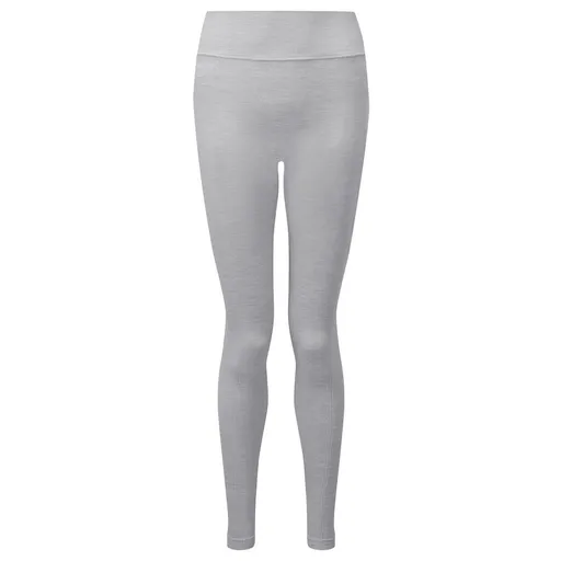TriDri® Dámské bezešvé legíny 3D Fit - Ledově šedý melír | L