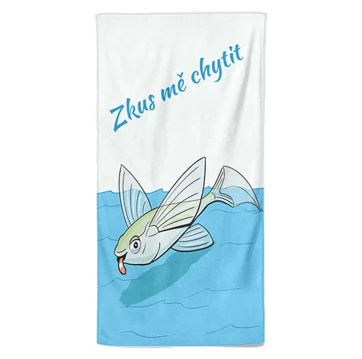 Osuška Zkus mě chytit (Velikost osušky: 100x170cm)