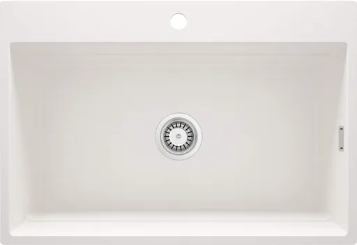 DEANTE Magnetic alabaster Granitový dřez, jednokomorový ZRM_A10B