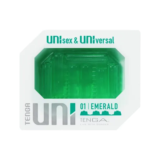 TENGA Návlek na prst -  Uni Emerald