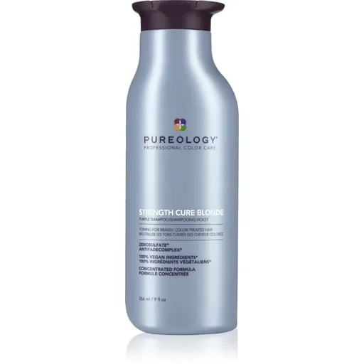 Pureology Strength Cure Blonde fialový šampon pro blond vlasy pro ženy 266 ml