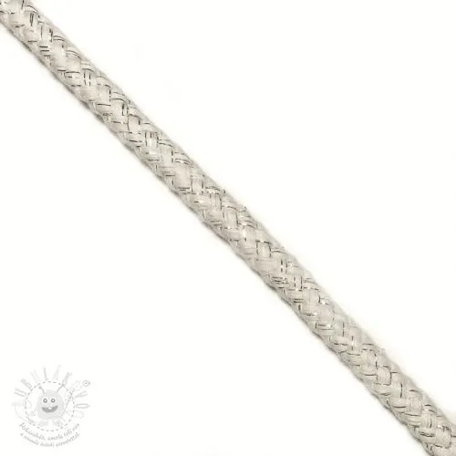 Šnůra Lurex 10 mm cream