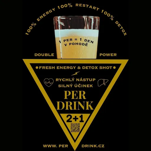 Šumivý nápoj Per Drink 3x4g s vitaminy a rostlinnými extrakty