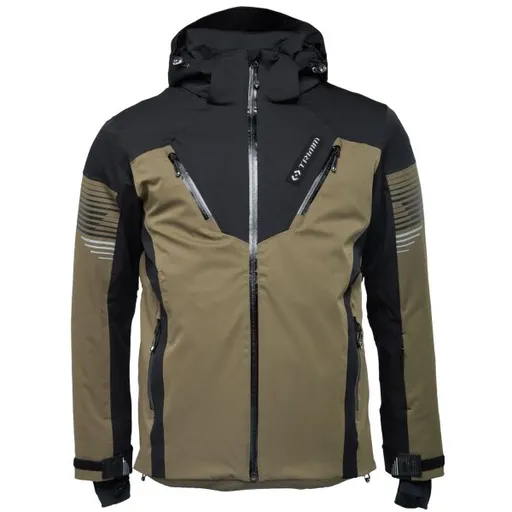 TRIMM AVALON Pánská lyžařská bunda, khaki, velikost XXXL