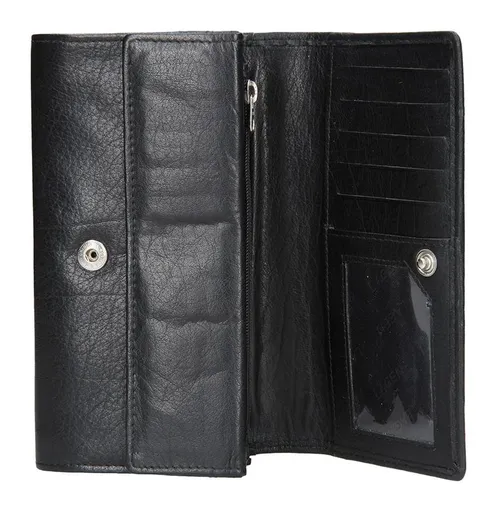 Dámská kožená peněženka Lagen V62 Black