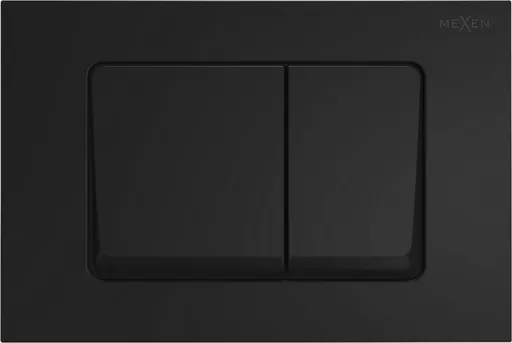 MEXEN Fenix 10 XS splachovací tlačítko, černý mat 601003