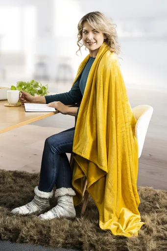 Hebká plyšová deka