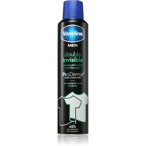 Vaseline Double Invisible Men antiperspirant ve spreji pro muže 250 ml