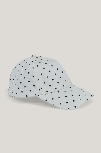 KŠILTOVKA GANT DOT PRINT COTTON TWILL CAP EGGSHELL