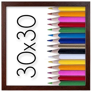 TRADAG Tosca 30 × 30 cm, hnědý (4230_3005)