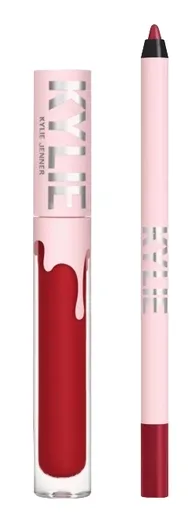 Kylie Cosmetics Sada Matte Liquid Lipstick + Lip Liner 403 Bite Me