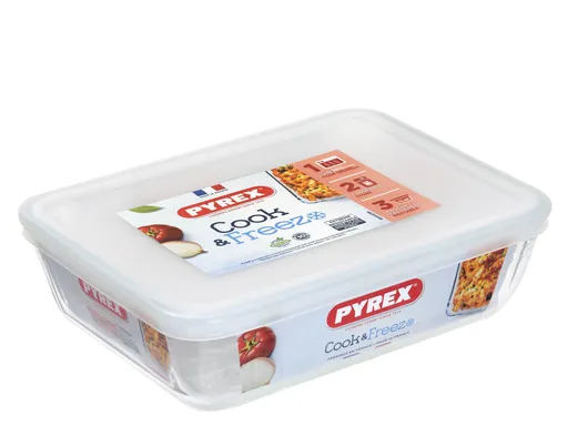 Skleněná dóza s víčkem PYREX 1500ml