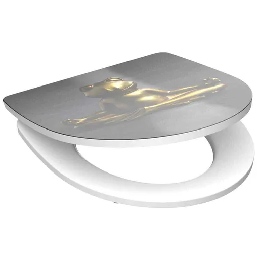 Eisl Duroplastové sedátko se zpomalovacím mechanismem HG SOFT-CLOSE Relaxující žaba 82581